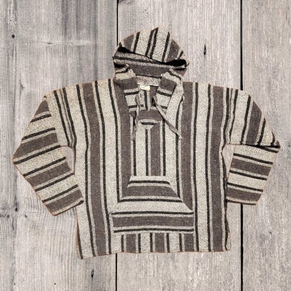 Artesanias Cuamatzi Tops - Artesanias Cuamatzi Baja Mexican Pullover Hoodie